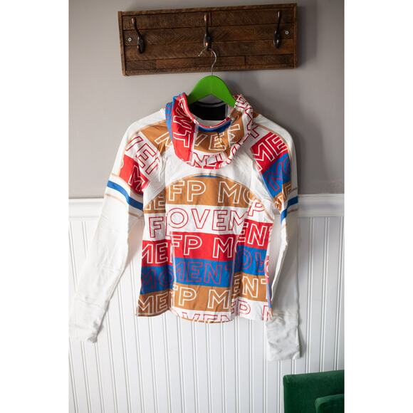 Free People Dawn To Dusk Printed Hoodie Large - Picture 6 of 6